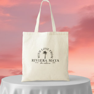Med kärlek från Destination Wedding Merch Station Tygkasse