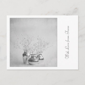 Med Kärlek från Texas vykort - Blommigt Symmetry