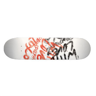 "Med kärlek" frimärkeSkateboard Mini Skateboard Bräda 18,7 Cm