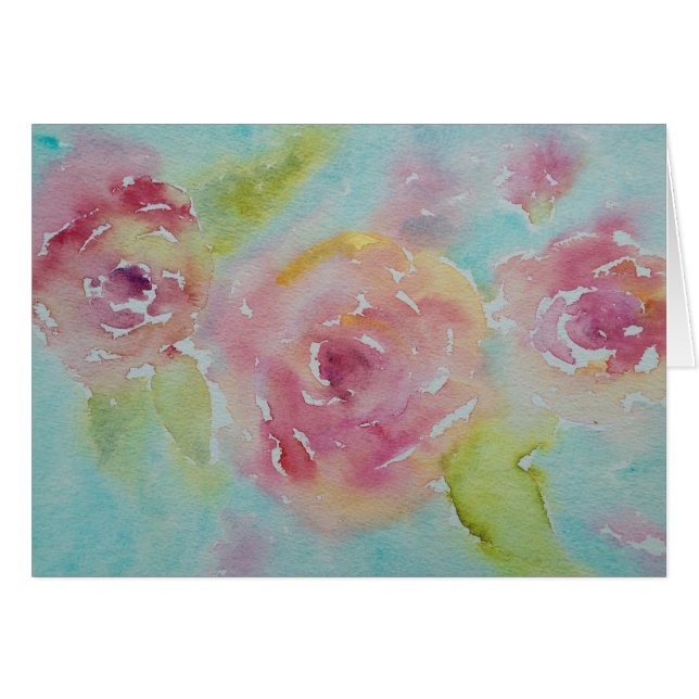 Med kärlek hälsningskort (Framsidan Horizontal)