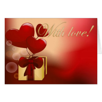 Med kärlek hälsningskort
