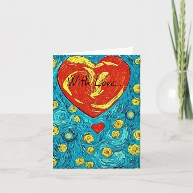 Med Kärlek... Helgdag-kort Helgkort (Framsida)