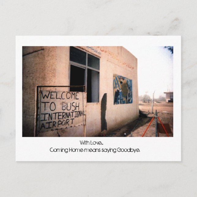 Med Kärlek...      Kommer hem-elak... Vykort (Framsida)