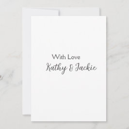 Med kärlek lägger du till ett par namn bröllop-min inbjudningar