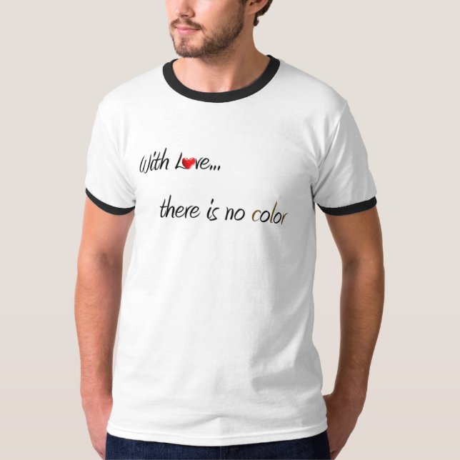 "Med kärlek…", Logotyp Tee Shirt (Framsida)
