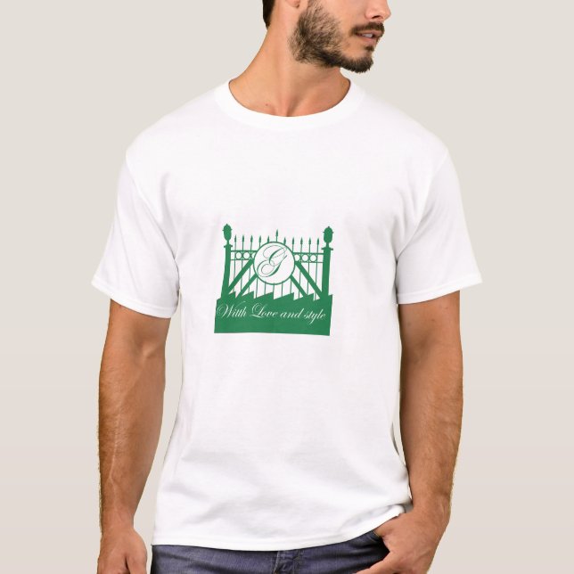 Med kärlek och stil t shirt (Framsida)