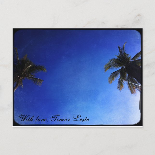 Med kärlek, Östtimor Vykort (Framsida)