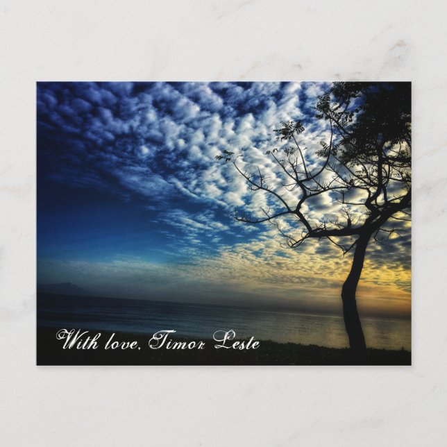 Med kärlek, Östtimor Vykort (Framsida)