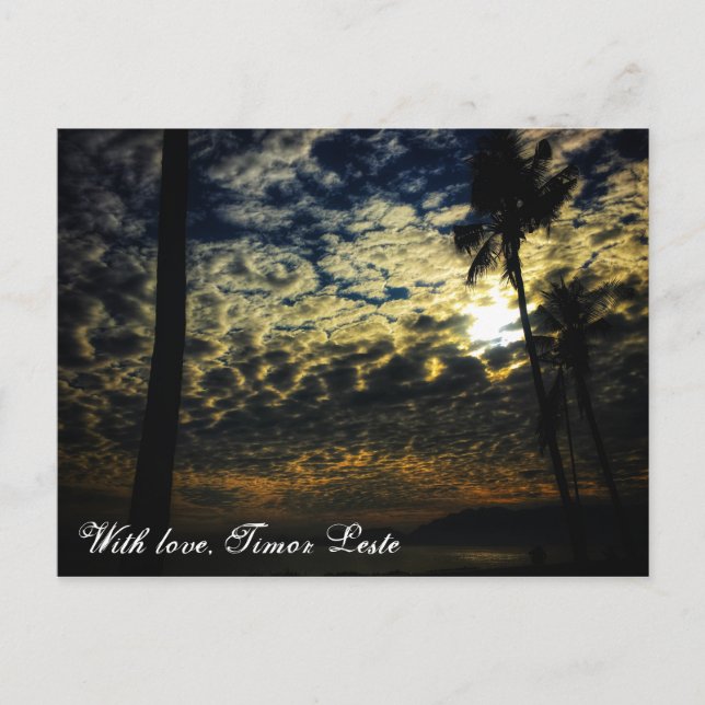 Med kärlek, Östtimor Vykort (Framsida)