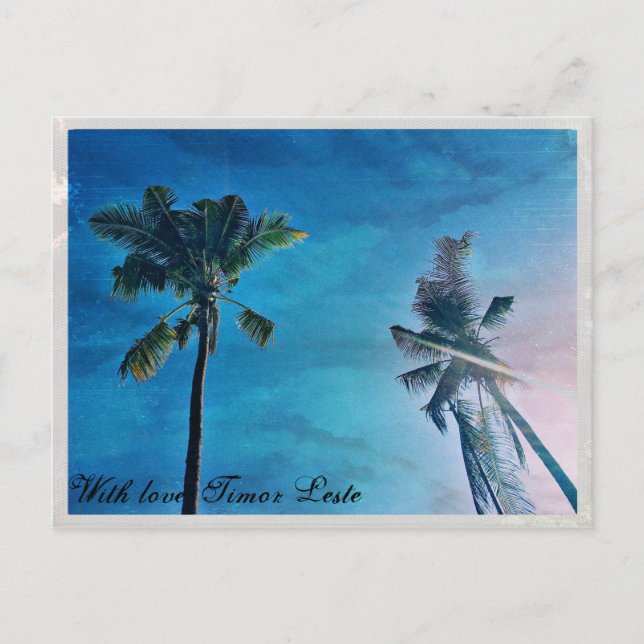 Med kärlek, Östtimor Vykort (Framsida)