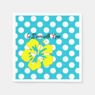 med Kärlek Polka Dot Party Pappersservett