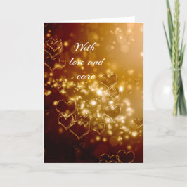 Med kärlek tack kort