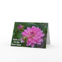 Med kärlek till min kära mamma