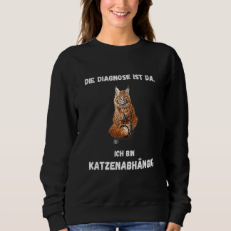 Med katt- och slaktkattskinn, beroende katt- och g t shirt