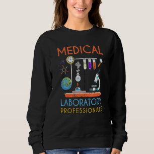 Med Lab Science Microscope Medical Laboratory Prof T Shirt