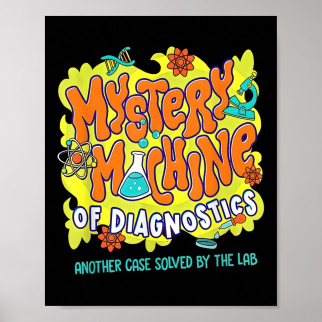 Med Lab Tech Lab Vecka 2025 Myasty Maskin of Diag Poster (Framsidan)
