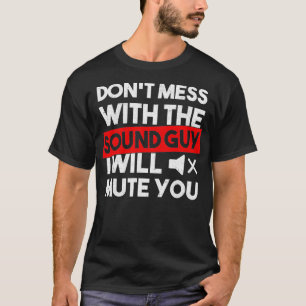 med ljud Audio Ingenjör T Shirt