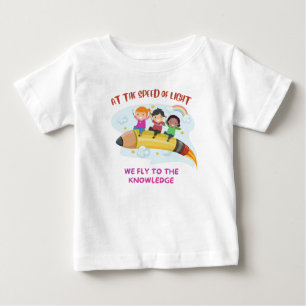 Med ljusets hastighet t shirt