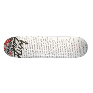 "Med Love uttrycker skateboarden Old School Skateboard Bräda 18 Cm