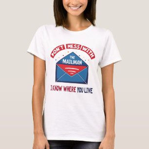  med Mailman Humor T Shirt