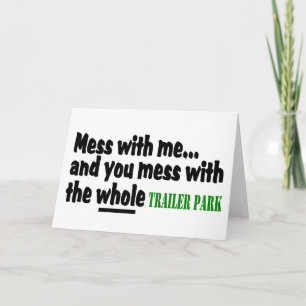 med mig med hela släpvagnsparken kort