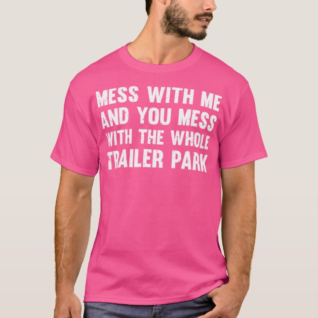  med mig och du  med hela släpfordonet P T Shirt (Framsida)