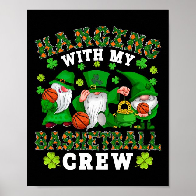 Med min basketbesättning 3 Patrick's Da Poster (Framsidan)