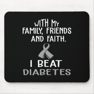 Med min familj och tro så beter jag DIABETES t Musmatta