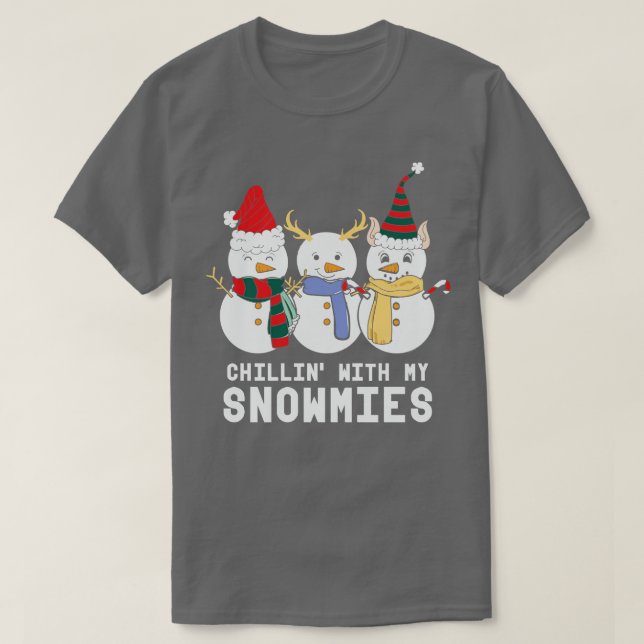 med mina snowmier 3 t shirt (Design framsida)