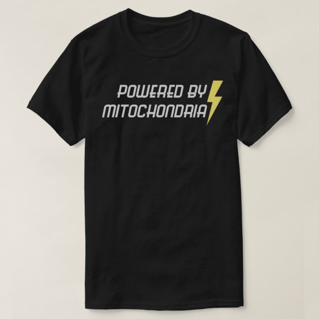 Med Mitochondria Funny Science T Shirt (Design framsida)