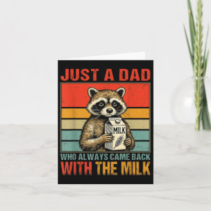 Med Mjölk Fars dag första gången Pappa nya fathe Kort