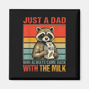Med Mjölk Fars dag första gången Pappa nya fathe Magnet