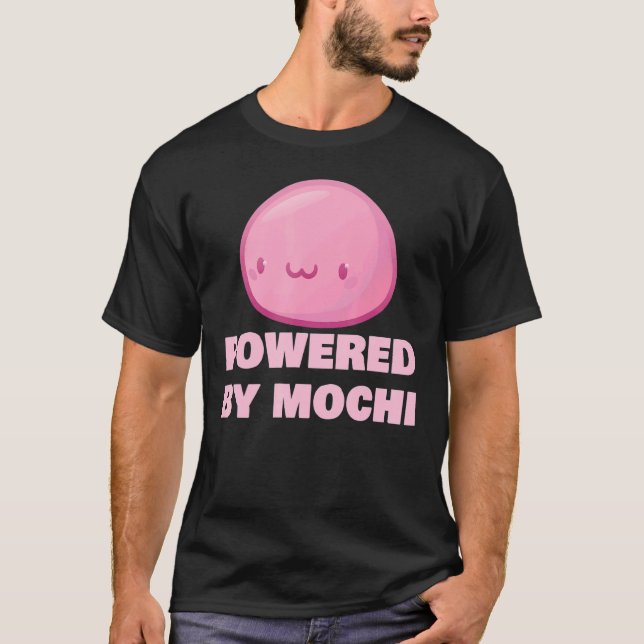 Med Mochi Japansk Mochi T Shirt (Framsida)