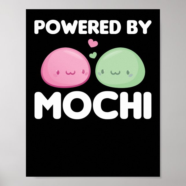 med Mochi - Kawaii Mochi Ice Cream Poster (Framsidan)