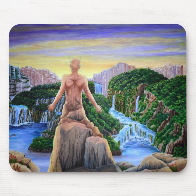 Med nya ledningar samvete musmatta (Framsidan)