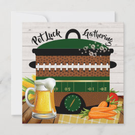 Med ölversion Pot Tur/Spelar ingen roll inbjudan