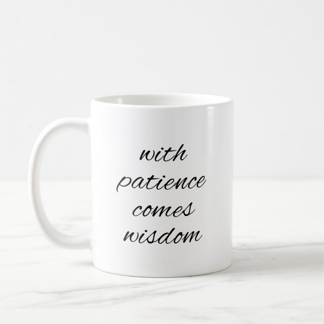 Med Patience Mug Kaffemugg (Vänster)