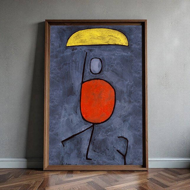 Med Paul Klees paraply, Abstrakt Art Poster (Skapare uppladdad)