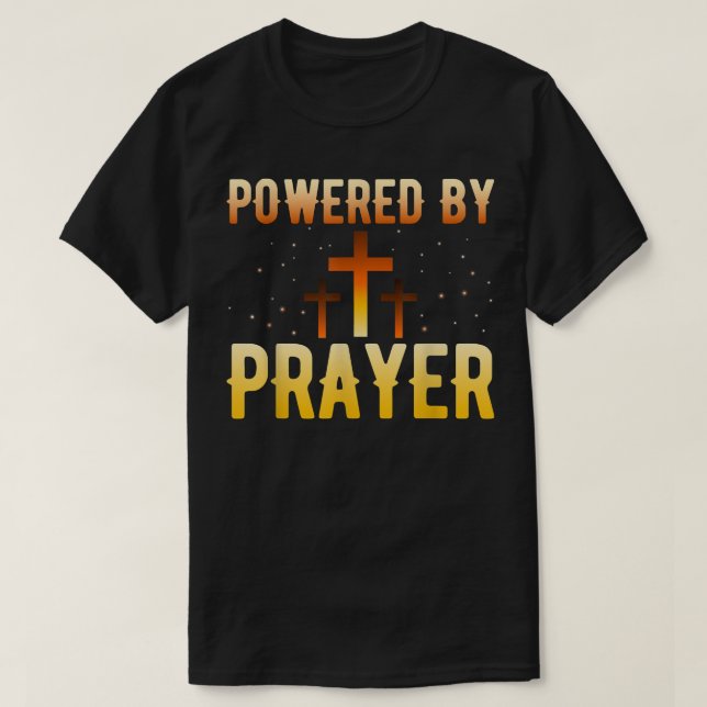 Med Prayer Faith T s Prayer Clothes Religio T Shirt (Design framsida)