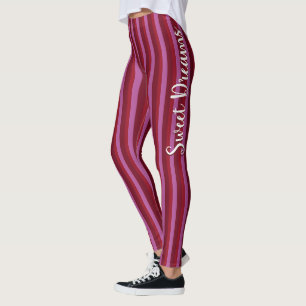 Med Rand Mönster Leggings