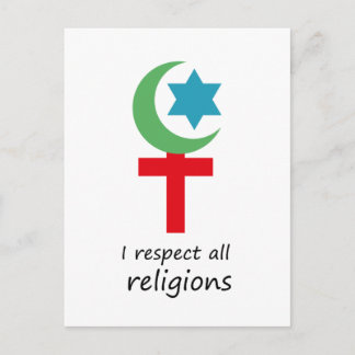 med respekt för alla religioner.png vykort