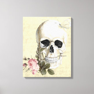 Med ro mellan mina tänder canvastryck