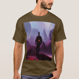med rött hjärta t shirt
