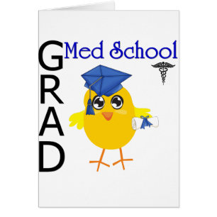Med School Grad Hälsningskort