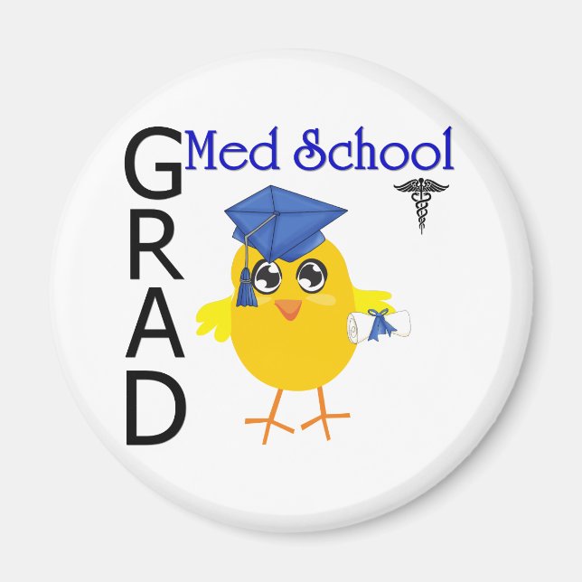 Med School Grad Magnet (Framsidan)
