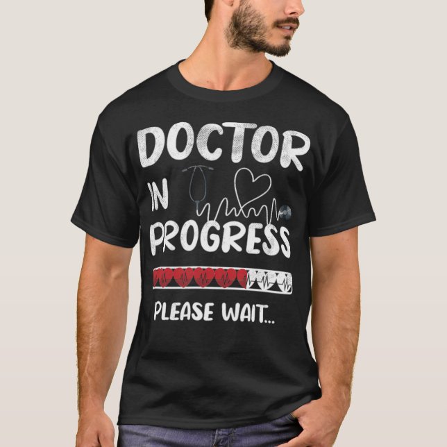 Med School Student Future Doktor Medical Student ( T Shirt (Framsida)