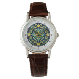 Med siffror vacker Azulejo Elegans Armbandsur