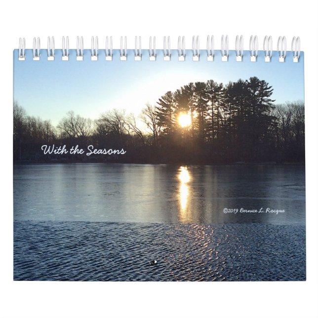 Med sjöarna - kalender (Omslag)
