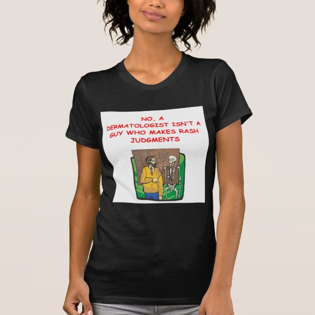 med skolar skämt t-shirt (Framsida)