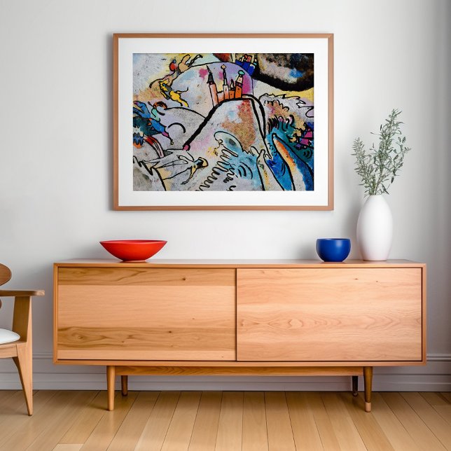 Med sol | Kandinsky Poster (Skapare uppladdad)